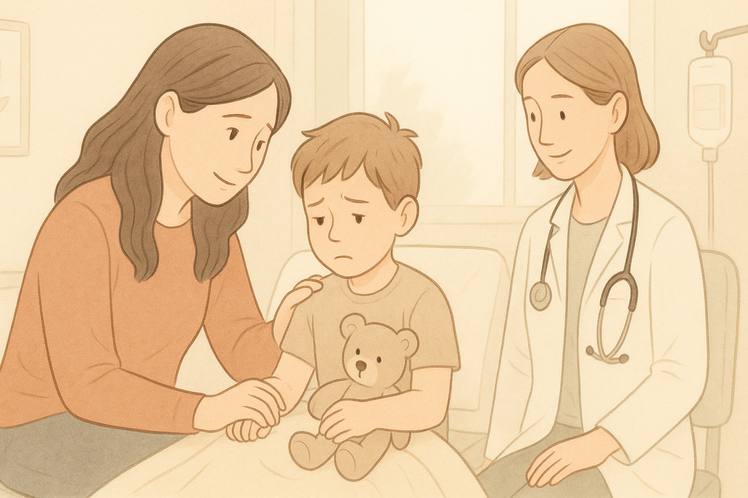 Psicoprofilaxis: Acompañando a los niños en experiencias médicas difíciles